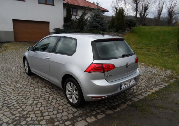 Volkswagen Golf cena 29500 przebieg: 249000, rok produkcji 2013 z Wałbrzych małe 154